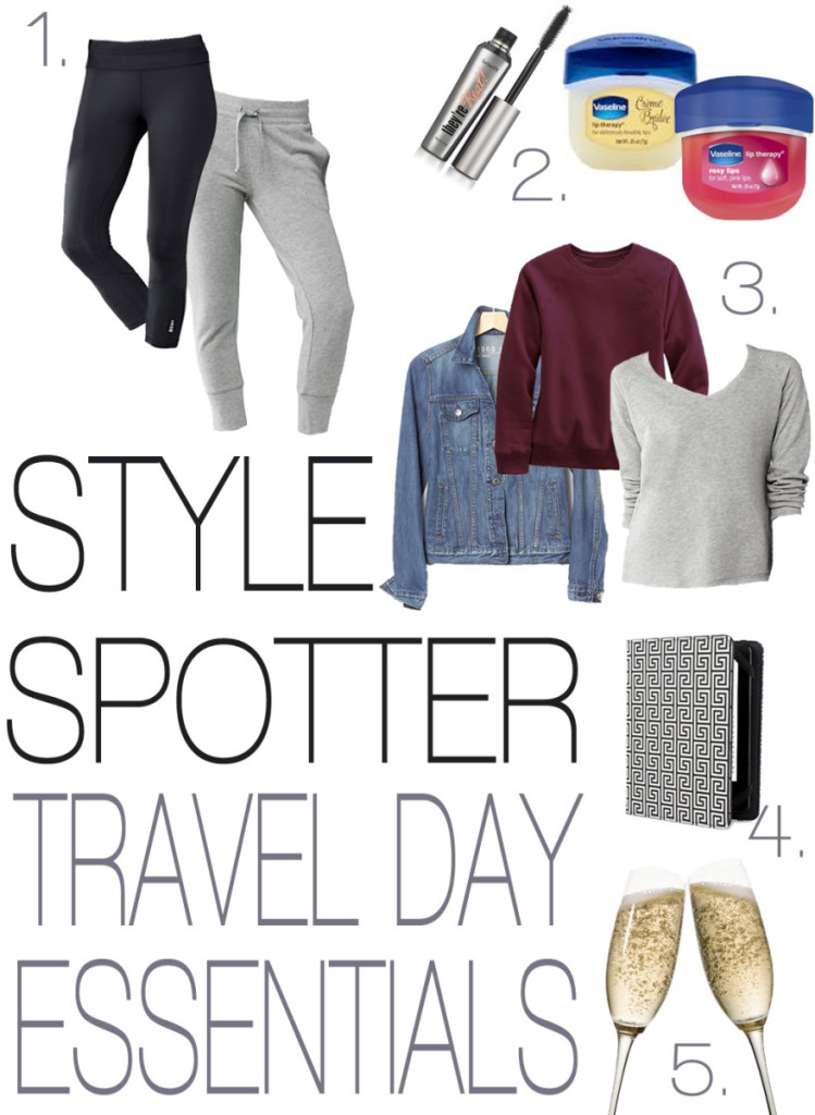 Style Spotter - Travel Day Essentials