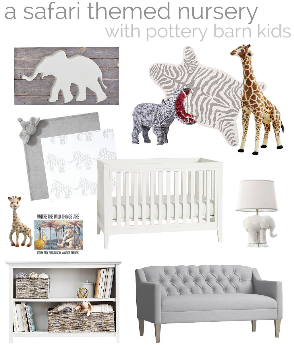 Safari Nursery Room - PB Kids
