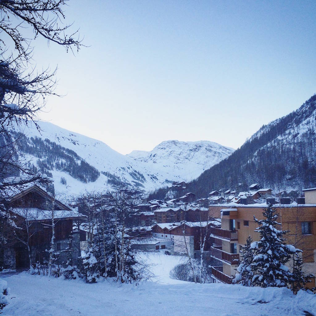 val d'isere - chalet view
