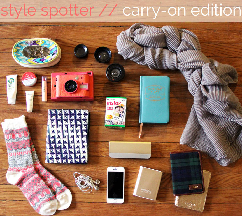 style spotter - what's in our bag