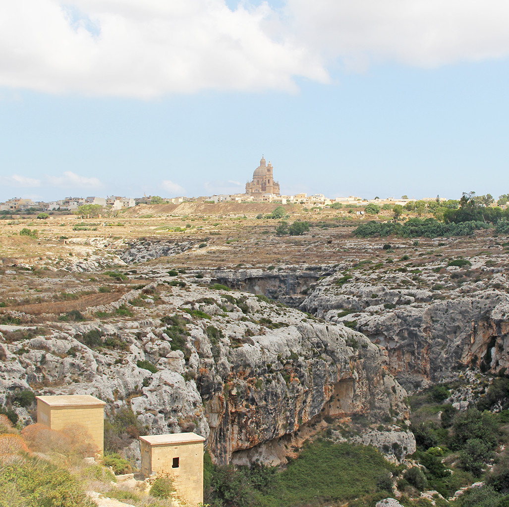 postcards from malta - cathedrals of gozo