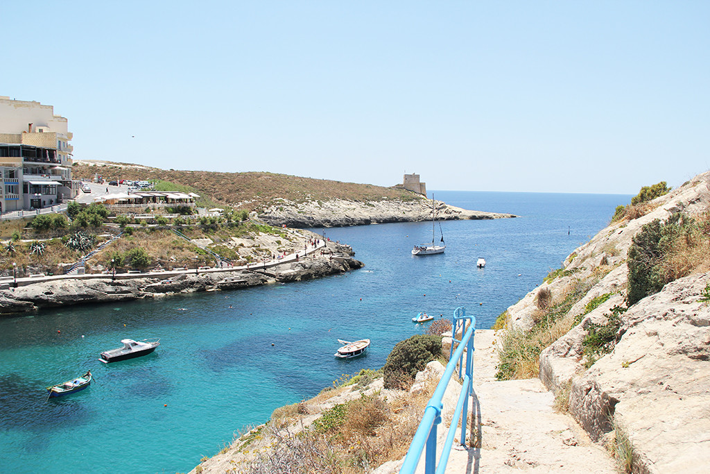 one week in gozo - postcards from malta - xlendi bay